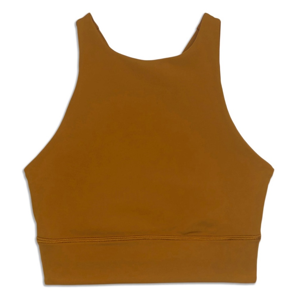 Lululemon | Set | mustard yellow / brown Tank Top + Shorts